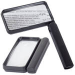 Jeweller's folding pocket magnifier for reading