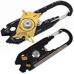 Key ring knife multitool survival 20in1