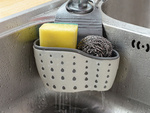 Kitchen utensil holder sink organiser