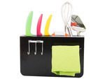 Knife rack kitchen organiser knife drainer