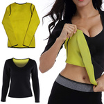 Ladies' fitness neoprene long sleeve t-shirt