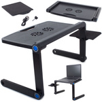 Laptop cooling stand foldable