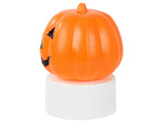 Led pumpkin light glowing figurine decoration halloween decoration battery operated