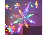 Lights garland stars light curtain 138 led