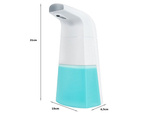 Liquid foam automatic soap dispenser