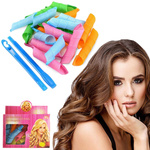 Magic leverag papillote spiral curlers curls maxi