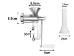 Meat mincer manual sausage stuffing machine manual