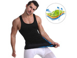 Men's slimming t-shirt slim vest