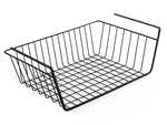 Metal basket suspended kitchen shelf hanging shelf organiser