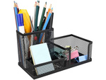 Metal desk organiser 3 compartments