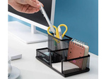 Metal desk organiser 3 compartments