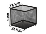 Metal mesh desk organiser large capacity universal