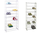 Metal shoe rack 30 pairs cabinet shoe rack