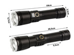 Military bailong led tactical torch xhp160 zoom