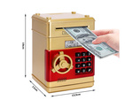 Money box cash machine access code banknotes