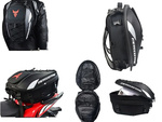 Motorbike backpack motorbike helmet waterproof bag pannier seat 2in1