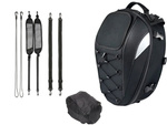 Motorbike backpack motorbike helmet waterproof bag pannier seat 2in1