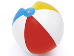 Multi-coloured inflatable children's beach ball 30 cm for the pool