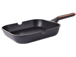 Non stick non-stick grill pan induction gas 28cm