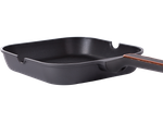 Non stick non-stick grill pan induction gas 28cm