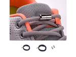 Non-tied shoe laces flexible rubber