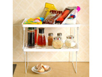 Organiser modular shelf drainer stand stand