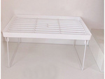 Organiser modular shelf drainer stand stand