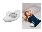 Orthopaedic back pillow lumbar support