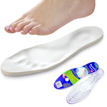 Orthopaedic memory foam shoe insoles