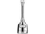 Perlator faucet extension movable 360