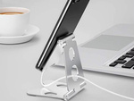 Phone holder tablet holder metal non-slip stand