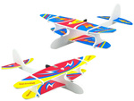 Polystyrene plane flying foam usb motor glider dart light