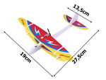 Polystyrene plane flying foam usb motor glider dart light