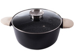 Pot with aromatizer for spices for induction cooking gas large 8l