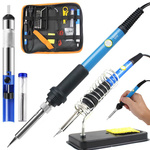 Precision 60w 200-450°c soldering irons kit tin extractor