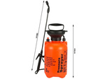 Pressure sprayer garden hand sprayer long lance 5l belt