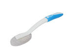 Pumice brush for bathroom cleaning