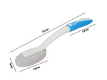 Pumice brush for bathroom cleaning