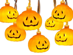 Pumpkin lights 10 led hanging halloween 200cm luminous decoration pumpkin decoration