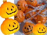 Pumpkin lights 10 led hanging halloween 200cm luminous decoration pumpkin decoration