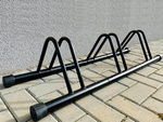 Rack for 3 bicycles bicycle storage service parking barriers