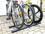 Rack for 3 bicycles bicycle storage service parking barriers