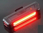 Rear bike lamp rear usb led cob lamp 500lm