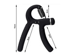 Rehabilitation hand gripper exercise compressor with adjustment 5-60 kg