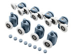 Rollers for shower cubicle set wheels 8 rollers