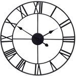 Rome retro vintage loft 3d wall clock 60cm