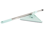 Rotary mop pull-out flat triangular squeegee