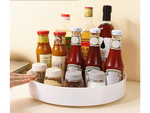 Rotating kitchen organiser spice bowl