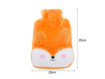 Rubber water heater in a cover water fox fox for children