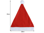 Santa hat with pompom costume costume